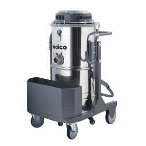 NAICO A800 E 3.6KW 100L Stainless Steel Wet Dry Industrial Vacuum Cleaner 220V Intermediate HEPA Filter Cyclonic Separation New