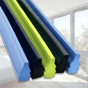 NBR Rubber Foam Green Bathroom Floor Squeegee Mop Broom Strip