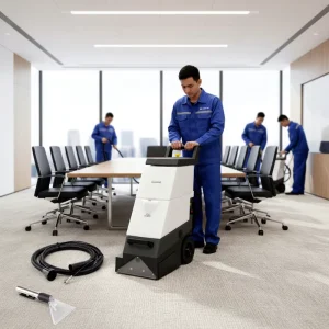 NC-EZ-15 Commercial Heated Carpet Cleaner 110V/220V Electric Extractor for Detailing and Home Use