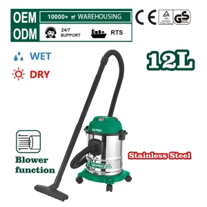 New 12L Wet and Dry Vacuum Cleaner With Blower 1200W Electric Motor Power Tool Powerful Suction Lightweight & Portable