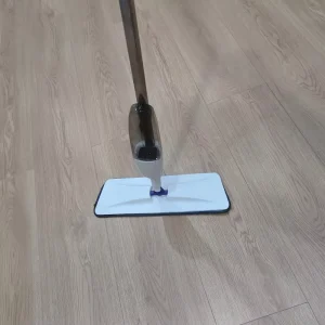 New 360 Degree Automatic Microfiber Floor Mop with Steel Pole and Water Tank Dust Flat Spray Mop Refill
