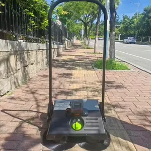 New Arrival Walk Behind Battery Sweeper Long Lasting Electric Road Cleaner with Durable Brush for Floor Cleaning
