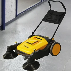 New Clean Fine Dust Walk Behind Manual Sweeper for Floor Sweeping