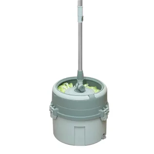 New Clean Stain Separation Stainless Steel Rod Microfiber Spin Mops Swivel Handle Self Wringer Buckets for Floor Cleaning