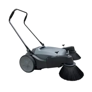 New Condition Manual Walk Behind Floor Sweeper for Sale Suitable for Rubber Flooring in Tennis Courts and Parking Lots