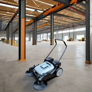 New Customized School Household Electric Sweeper Floor Sweeper Walk Behind Engine Core Components Restaurant Farm Industries