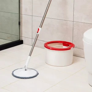 New Design Spin Flat Mop with Dirty Water Separator Hand Free Lazy Spin 360 Flat Mop Bucket Cleaning Bucket Mop Set Cleaner