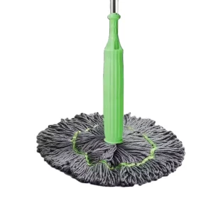 New Dry and Wet Dual use Household Hand washing Free Self screwing Bamboo Mop Cleaning Floor