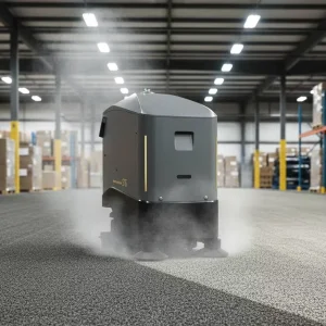 New Electric Self Propelled Smart Cleaning Robot Floor Scrubber Sweeper Vacuuming Commercial Industrial Carpet Cleaning Machine