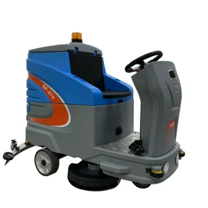 New Energy Saving Self Propelled Double Scrubbing Machine Factory Electric Ride On Floor Scrubber 24V for Hotel Warehouse Garage