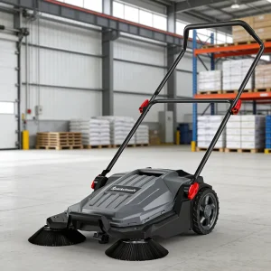New Hand Push Industrial Floor Cleaning Machine Small No Power Sweeper for Factory Workshop Warehouse