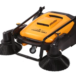 New Hand Push Walk Behind Floor Sweeper Manual Road Cleaner Filter Plastic Core Components Brush Essential Home Cleaning Tool
