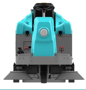 New Industrial 1400mm Width Electric Ride on Burnishing Floor Sweeper Automatic Self Propelled 48V Battery for Street & Sidewalk