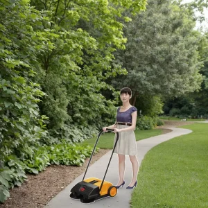 New Manual Walk Behind Floor Sweeper Broom Home Used Cleaning Machine Hand Push Broom Sweeper