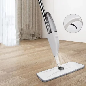 New Multifunctional Microfiber Water Spray Mop Easy Detachable Healthy Clean Degerming Rotation Magic Steel Clean Degerming
