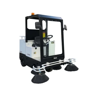 New Outdoor Heavy Duty Electric Robotic Floor Cleaning Machine Industrial Robot Sweeper with 160L Dustbin 1950mm Sweeping Width