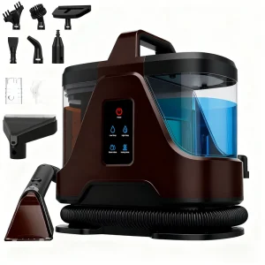 New Professional 1850W Electric Household Fabric Wet Dry Steam Spot Cleaner Carpet Cleaner Machine for Sofa Car Rug Kitchen