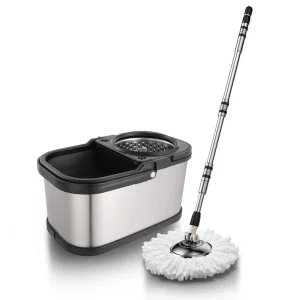 New Spin Bucket Microfiber Mop Easy Clean Floor Vleaning Tools Spin Mop Bucket for Home