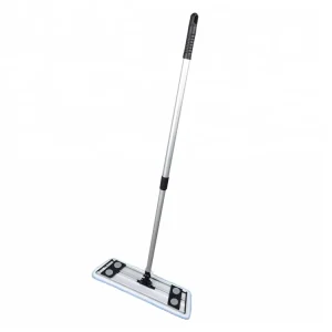 New Style Flat Mop Microfiber Mop with Folding Steel Handle Lint Free Floor Mop