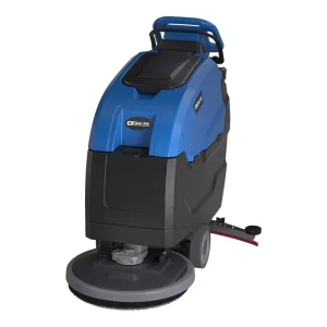 New Walk Behind Battery Powered Scrubber Industrial Self Propelled Floor Cleaning Machine 4320 h Efficiency 24V 100Ah Battery