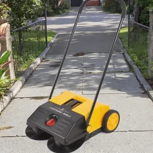 New Walk-Behind Manual Floor Sweeper for Home and Street Cleaning