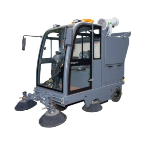 New Warehouse Ride on Factory Floor Sweeper Electric Self Propelled High Efficiency Cleaning Machine Industrial Equipment