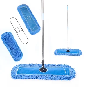 New Wet Cleaning Floor Folding 360 Rotating Lazy Easy Spray Cotton Microfiber Flat Heads Micro Fiber Mop