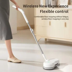 New Wireless Electric Floor Scrubber All in One Machine with Auto Water Spray and Sweeping Function Factory Handheld