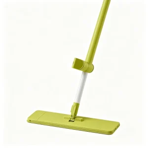 No Hand Wash Microfiber Flat Mop 360 Degree Rotatable Head for Household Dust Hair and Ground Stain Removal Vertical Storage