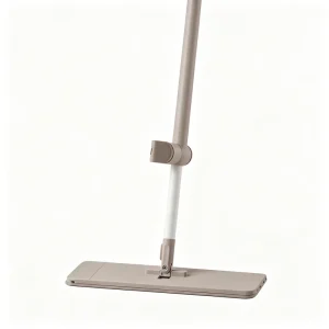 No Hand Wash Microfiber Flat Mop 360 Degree Rotatable Head for Household Dust Hair and Ground Stain Removal Vertical Storage