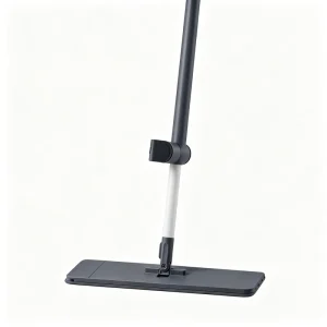 No Hand Wash Microfiber Flat Mop 360 Degree Rotatable Head for Household Dust Hair and Ground Stain Removal Vertical Storage