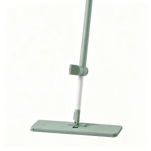 No Hand Wash Microfiber Flat Mop 360 Degree Rotatable Head for Household Dust Hair and Ground Stain Removal Vertical Storage