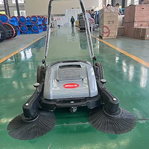 No Power Hand Push Floor Sweeper Manual Push Sweeper Walk Behind Floor Sweeper