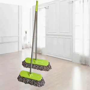Eco-Friendly No-Hand-Wash Flat Duster Mop Cloth for Hardwood and Laminate Floors