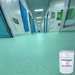 Non-Toxic Waterborne Epoxy Floor Paint Matte or High-Gloss Decorative Coating for Villas Showrooms and Supermarkets