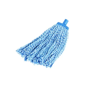 O Cleaning Industrial Screw on Cotton String Wet Mop Head Commercial Reusable Cut End Replacement Mop Refill Fits Threading Pole