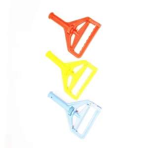 O Cleaning Plastic Mop Head Clamp Quick Change Floor Cleaning Roller Mop Head Replacement Clip Mop Head Holder Mop Handle Part