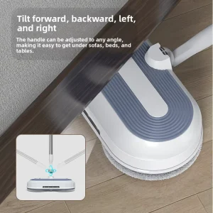 OEM Cordless Battery-Powered Spin Mop with Spray Function