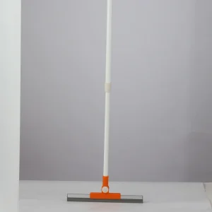 OEM Extendable Silicone Blade Floor Squeegee With Iron Pole Professional Water Wiper Manufacturer MOQ 500 Sets