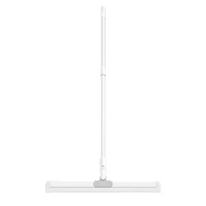 OEM Lightweight 2-in-1 Wet-Dry 180° Rotating TPR Blade Detachable Squeegee Mop for Bathroom Floor Cleaning
