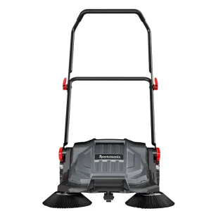 OEM Manual Hand-Push Floor Sweeper Machine for Cleaning Yard Leaves, Dust, and Debris