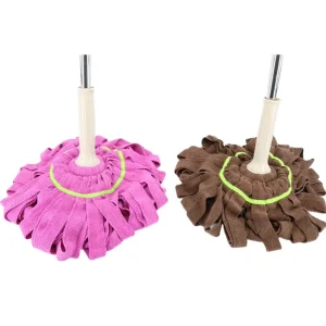 OEM Manufacture Microfiber Strip Mop for Wet and Dry Home Floor Cleaning