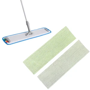 OEM ODM Microfiber Mop Cloth Wet Dry Dual Use Machine Washable No Lint Floor Cleaning Mop Pad for Home Office