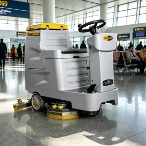 OEM Ride on Floor Scrubber Dryer Commercial Automatic Floor Cleaning Machine ST-X660