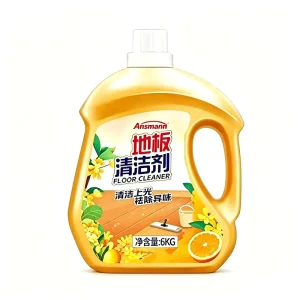 Orange Scent Floor Cleaner Liquid Long-Lasting Fragrance Household Mopping Detergent 12 Jin Pack