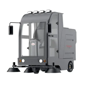 Outdoor Battery-powered Electric Road Sweeper for Industrial Factory and Park Cleaning