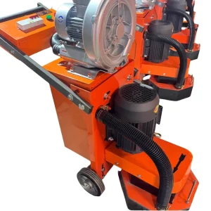 Outdoor Industrial Concrete Floor Grinder with 4KW Motor Semi-Automatic Gear Drive Diamond Discs and Resin Pads