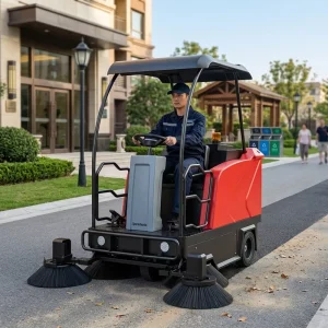 Outdoor Industrial Street Sweeper and Floor Sweeping Machine