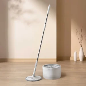 Overseas Factory Clean Water and Bucket Set Hands Free Self Cleaning Dry Wet Cleaning Extendable Handle Swivel Mop Cleaner