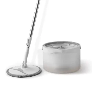 Overseas Factory Removable Hands-Free Flat Mop Spin-Dry Cleaning Mop With Clean and Dirty Water Separation Bucket